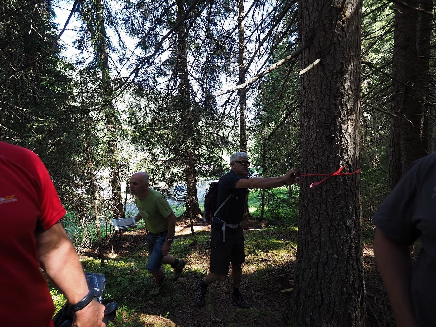 Auszeigeübung im Pillertal