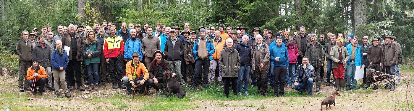 Exkursionsgruppe am Kohlberg